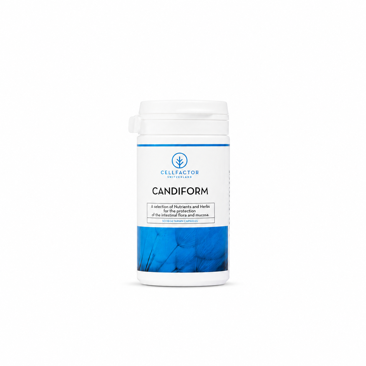 CANDIFORM συμπλήρωμα διατροφής με Lactobacillus acidophilus και ψύλλιο – 50 κάψουλες