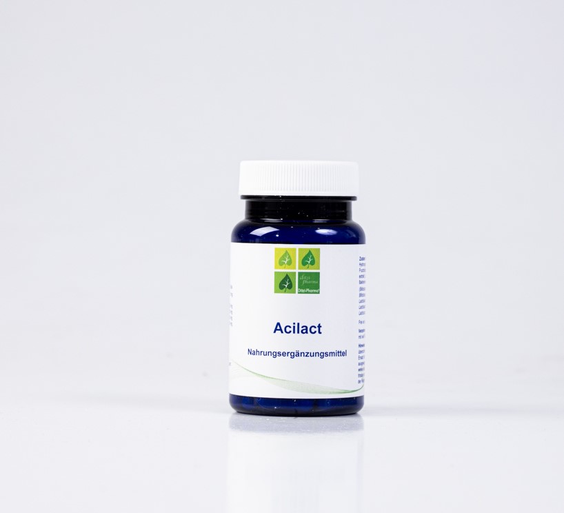 Acilact συμπλήρωμα διατροφής με προβιοτικά, πρεβιοτικά και λακτοφερίνη για φυσιολογική λειτουργία του εντέρου