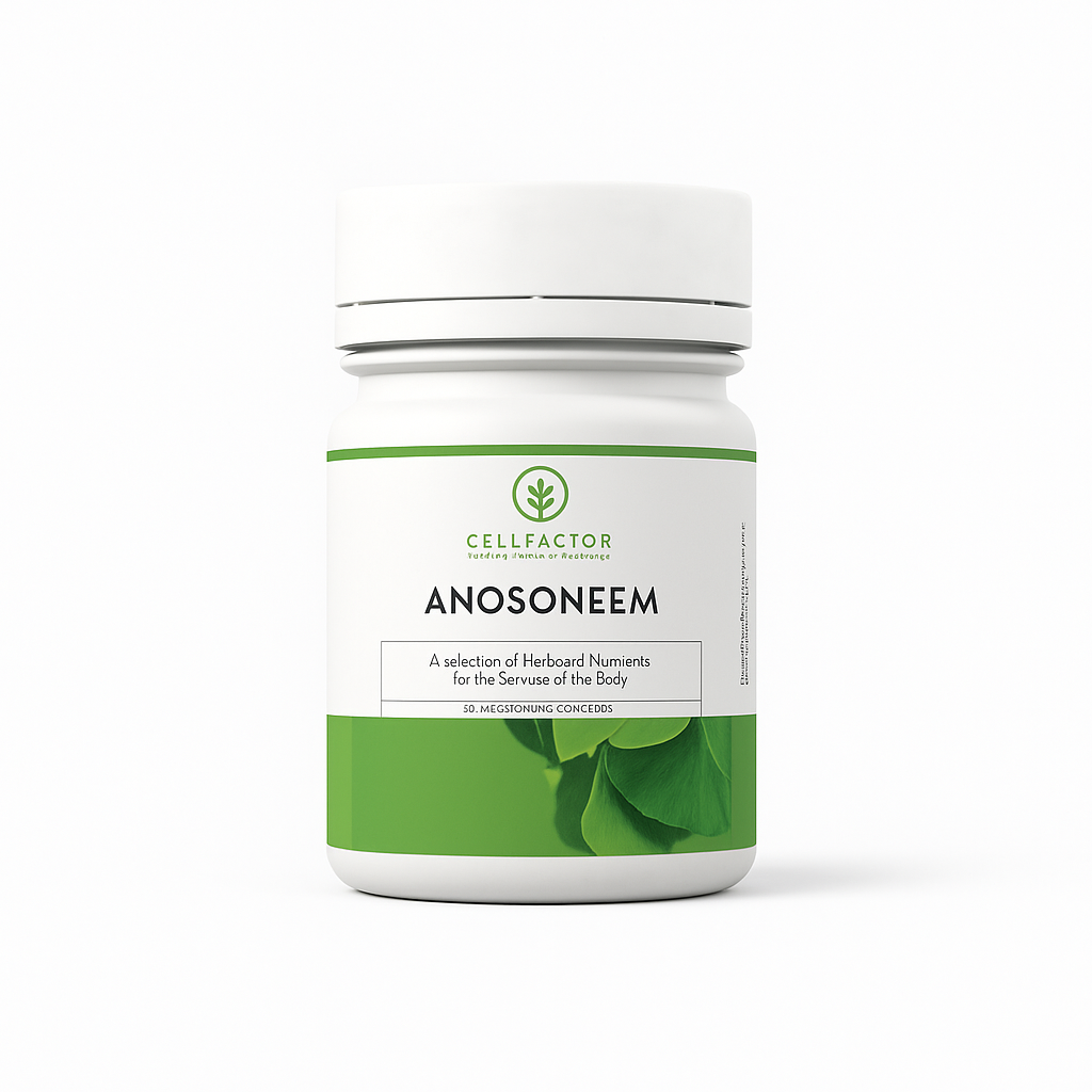 Anosoneem συμπλήρωμα διατροφής με Neem, Ginkgo biloba, Βερβερίδα, Ψευδάργυρο και Σελήνιο για το ανοσοποιητικό
