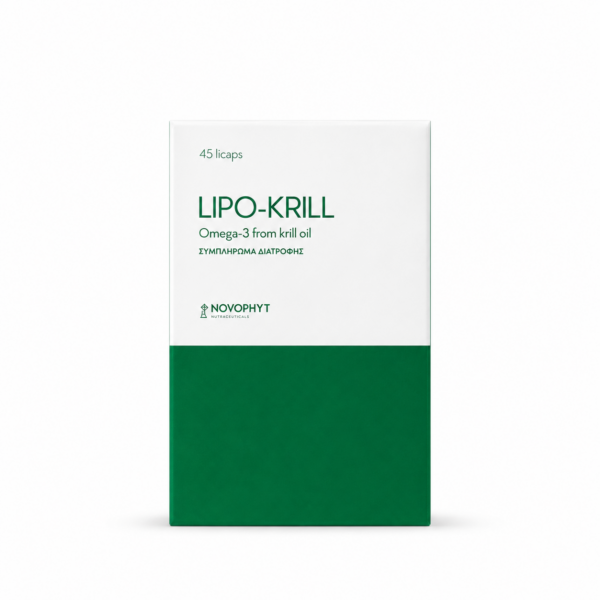 Lipo-Krill – Έλαιο Krill με Ω-3 λιπαρά οξέα, φωσφολιπίδια και ασταξανθίνη
