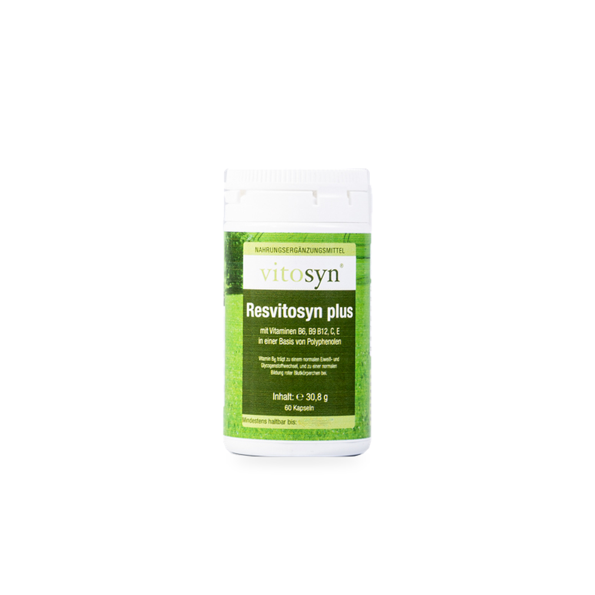 RESVITOSYN PLUS συμπλήρωμα διατροφής με ρεσβερατρόλη, κουρκουμίνη και κερσετίνη – 60 κάψουλες